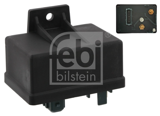 Relay, glow plug system